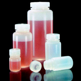 Thermo Scientific 332189-0008 Thermo Scientific Nalgene™ Wide-Mouth HDPE Economy Bottles, 250mL, Case of 250 image.