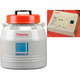 THERMO SCIENTIFIC CY509105 Thermo Scientific Locator Jr. Cryogenic Rack and Box System with Level Monitor, 60 Liters image.
