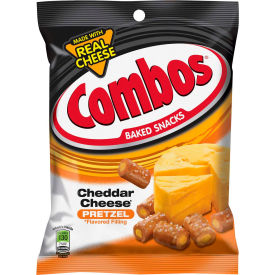 Marjack MRS71471 Combos® Pretzels W/Cheddar Cheese Filling, 1.8 oz, 18/Box image.