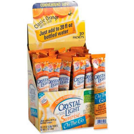 Crystal Light® On-The-Go Mix Sticks Orange 0.16 oz. 30/Box