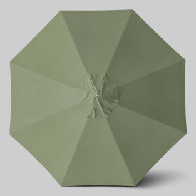 California Umbrella Newport 11 Patio Umbrella Teak Simulation Pole Sunbrella Spa 