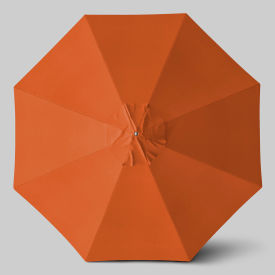 California Umbrella Newport 11 Patio Umbrella Teak Simulation Pole Sunbrella Tuscan 
