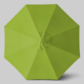 California Umbrella Newport 11 Patio Umbrella Ashwood Simulation Pole Sunbrella Macaw 