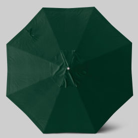 California Umbrella Newport 9 Patio Umbrella Black Pole Sunbrella Forest Green 