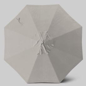 California Umbrella Newport 9 Patio Umbrella Ashwood Simulation Pole Sunbrella Granite 