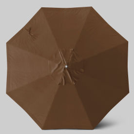 California Umbrella Newport 9 Patio Umbrella Ashwood Simulation Pole Sunbrella Teak 