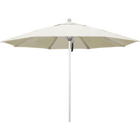 Venture 11' Patio Umbrella, Silver Pole, Sunbrella 1A Canvas Fabric view 2