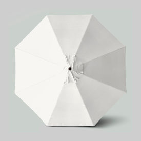 California Umbrella Venture 11 Patio Umbrella Bronze Pole Sunbrella Natural 