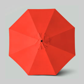 Venture 11' Patio Umbrella, Bronze Pole, Sunbrella Melon view 2
