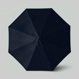 California Umbrella Venture 11 Patio Umbrella Bronze Pole Sunbrella Navy 