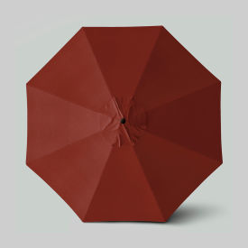 Venture 11' Patio Umbrella, Bronze Pole, Sunbrella Terracotta view 2