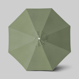 California Umbrella Venture 11 Patio Umbrella Ashwood Simulation Pole Sunbrella Spa 