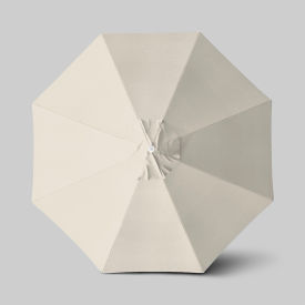 Venture 11' Patio Umbrella, Ashwood Simulation Pole, Sunbrella Canvas view 2