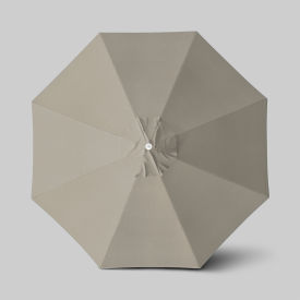 California Umbrella Venture 11 Patio Umbrella Ashwood Simulation Pole Olefin Woven Granite 