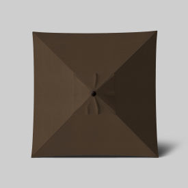 California Umbrella Venture 6 Patio Umbrella Bronze Pole Sunbrella Cocoa 