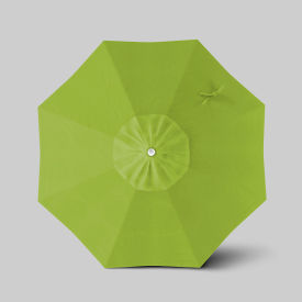 California Umbrella Venture 7.5 Patio Umbrella Ashwood Simulation Pole Sunbrella Macaw 