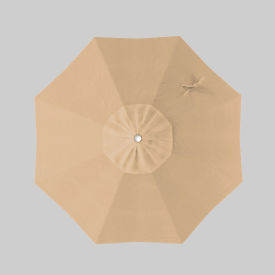 California Umbrella Coast 7.5 Patio Umbrella White Pole Sunbrella Regatta 