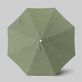 California Umbrella Venture 9 Patio Umbrella Ashwood Simulation Pole Sunbrella Spa 