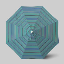 California Umbrella Venture 9 Patio Umbrella Ashwood Simulation Pole Sunbrella Dolce Oasis 