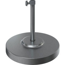 California Umbrella CMFT Umbrella Base with Steel Cover 54 lbs. Hammertone Gray