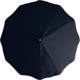 California Umbrella Pagoda 8-1/2 Patio Umbrella Silver Pole Sunbrella Navy 