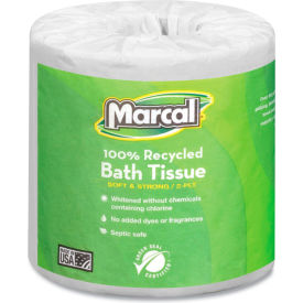 100 Premium Recycled 2-Ply Embossed Toilet Tissue 48 Rolls/Carton - MRC6079 