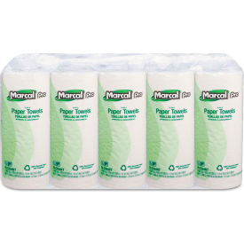 Marcal PRO 100 Premium Recycled Perforated Kitchen Roll Towels 11x9 White 70/Roll 15 Rolls/Ctn