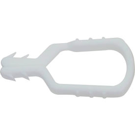 Global Industrial 19001-50 Mr. Chain 1" Mr. Clip, White, Pack of 50 image.