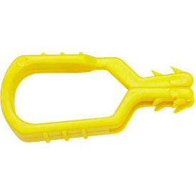 Global Industrial 19002-50 Mr. Chain 1" Mr. Clip, Yellow, Pack of 50 image.