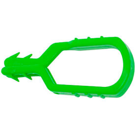 Global Industrial 19004-50 Mr. Chain 1" Mr. Clip, Green, Pack of 50 image.