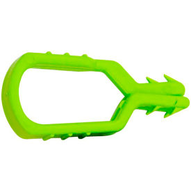 Global Industrial 19014-50 Mr. Chain 1" Mr. Clip, Safety Green, Pack of 50 image.