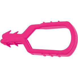 Global Industrial 19018-50 Mr. Chain 1" Mr. Clip, Magenta, Pack of 50 image.