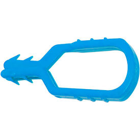 Global Industrial 19024-50 Mr. Chain 1" Mr. Clip, Sky Blue, Pack of 50 image.