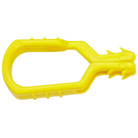 Global Industrial 39002-50 Mr. Chain 1-1/2" Mr. Clip, Yellow, Pack of 50 image.