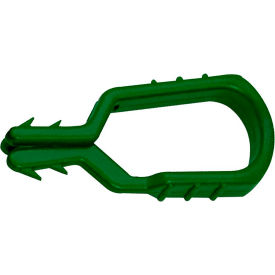 Global Industrial 39054-50 Mr. Chain 1-1/2" Mr. Clip, Evergreen, Pack of 50 image.