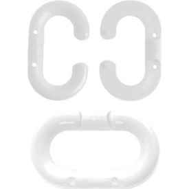 Global Industrial 51701-10 Mr. Chain Heavy Duty Master Links, 2", White, 10 Pack image.