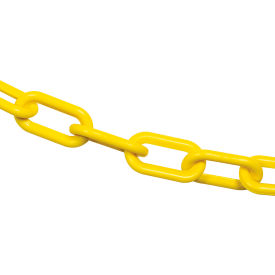 Mr. Chain® EarthMade™ Biodegradable Plastic Safety Chain 2" x 500'L Yellow