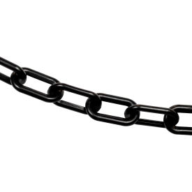 Mr. Chain® EarthMade™ Biodegradable Plastic Safety Chain 2" x 50'L Black
