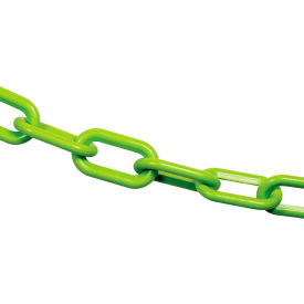 Mr. Chain® EarthMade™ Biodegradable Plastic Safety Chain 2" x 100'L Safety Green