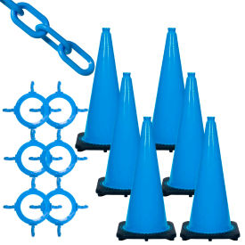 Mr. Chain Traffic Cone and Chain Kit, 28