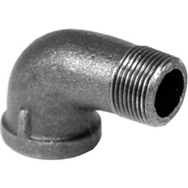 MSI Products 1" 150lb Black Malleable Iron 90 Degree Street Elbow 150-300 PSI 