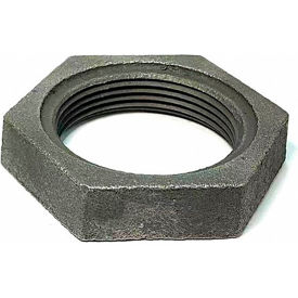 MSI Products 1" 150lb Black Malleable Iron Locknut 150-300 PSI 