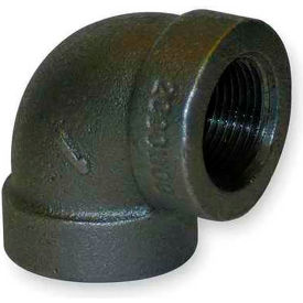 MSI Products 1" 300lb Black Malleable Iron 90 Degree Elbow 350-600 PSI 