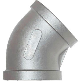 3/8" 304 Stainless Steel 45° Elbow, Class 150 view 2