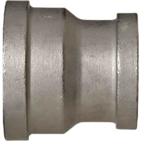 MSI Products 1-1/2" x 1" 304 Stainless Steel Reducing Coupling Class 150 