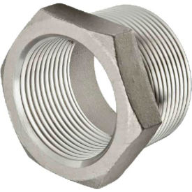 MSI Products 1" x 1/8" 304 Stainless Steel Hex Bushing Class 150 