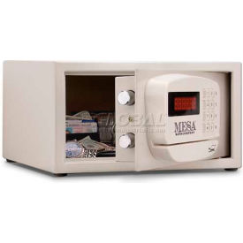 Mesa Safe Company MH101E Mesa Safe Hotel & Residential Electronic Security MH101E Keyed Differently, 15"W x 10"D x 7"H, White image.