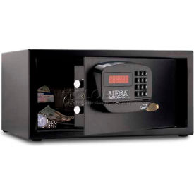 Mesa Safe Company MHRC916E-BLK Mesa Safe Dorm and Hotel Safe Electronic Lock MHRC916E-BLK Keyed Differently, 18 x 15 x 9 Black image.