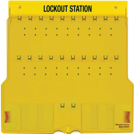 Master Lock Company 1484B Master Lock® 20 Padlock Station With Cover, Unfilled 1484B image.