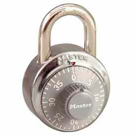 Master Lock Company 1502GRY Master Lock® No. 1502GRY General Security Combo Padlock - Grey Dial image.